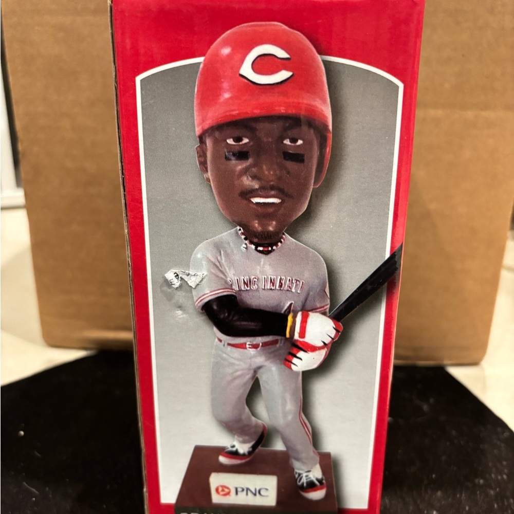 Baseball Player Action Figure - Red and Gray